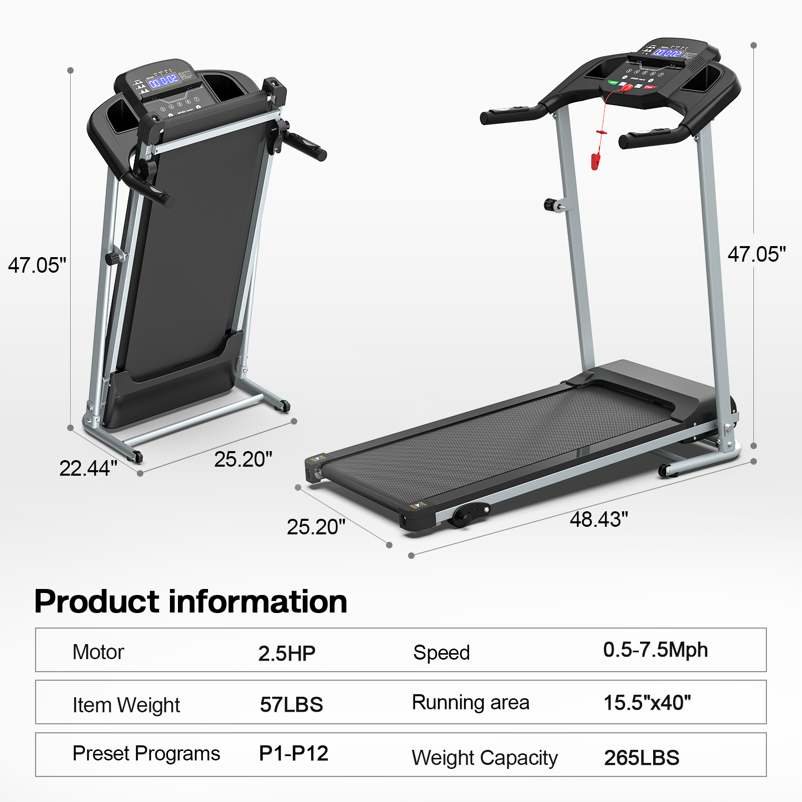 Treadmill JK106 8 Treadmill JK106