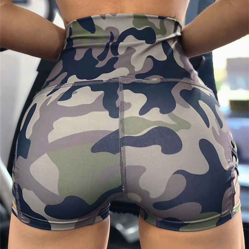 Camouflage Leopard Print Yoga Pants For Women High Waist Tight Shorts With Side Hollow Design Sexy Fitness Pole Dancing Sports Shorts 26 Camouflage Leopard Print Yoga Pants For Women High Waist Tight Shorts With Side Hollow Design Sexy Fitness Pole Dancing Sports Shorts