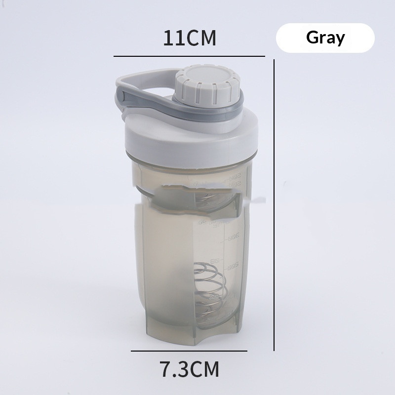 Fitness Eddy 500ml Protein Shaker Bottle - Leakproof Sports Mixer 24 Fitness Eddy 500ml Protein Shaker Bottle - Leakproof Sports Mixer