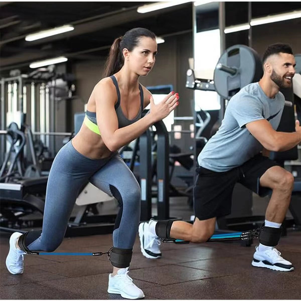 Ankle Strap Resistance Bands – Leg & Hip Strength Training for Home, Yoga, Pilates, and Gym Workouts 19 Ankle Strap Resistance Bands – Leg & Hip Strength Training for Home, Yoga, Pilates, and Gym Workouts