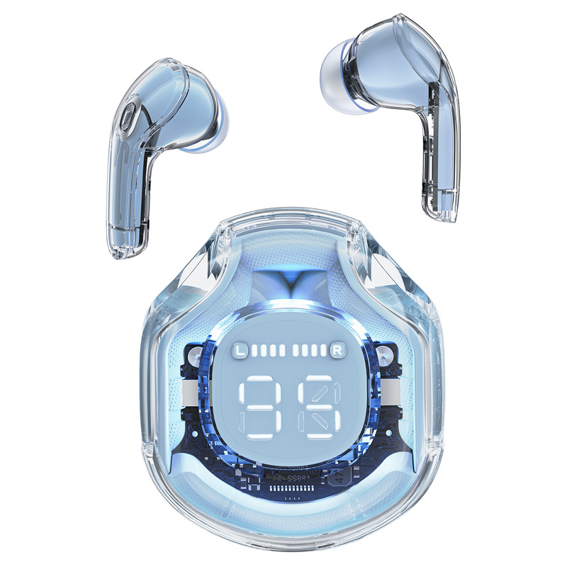 Transparent Warehouse Wireless Bluetooth Headset 24 Transparent Warehouse Wireless Bluetooth Headset
