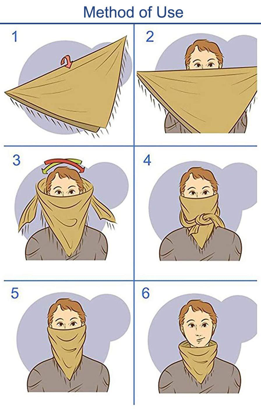 Men's And Women's Cotton Desert Tactical Scarf 61 Men's And Women's Cotton Desert Tactical Scarf