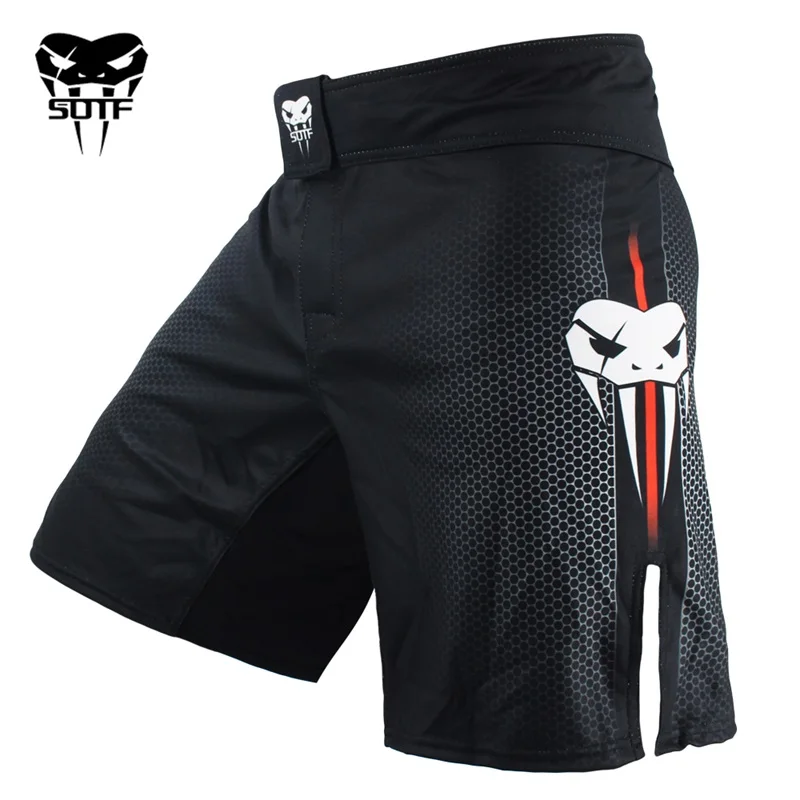 Black MMA Boxing Shorts – Skull Print Cotton Training Shorts for Kickboxing & Muay Thai 132 Black MMA Boxing Shorts – Skull Print Cotton Training Shorts for Kickboxing & Muay Thai
