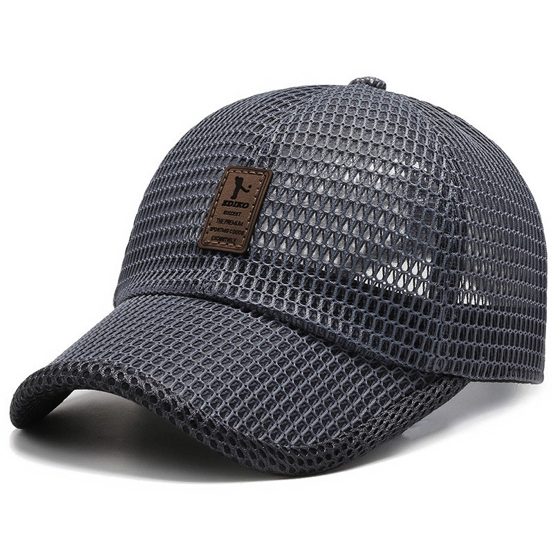Big Eaves Summer Men's Outdoor Sunshade Sports Quick-drying Breathable Baseball Cap 35 Big Eaves Summer Men's Outdoor Sunshade Sports Quick-drying Breathable Baseball Cap