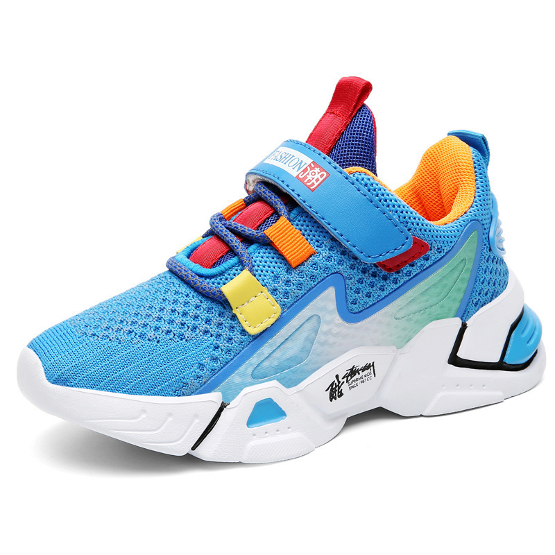 Children's Flying Knit Sneakers, Boys' Casual Sneakers 7 Children's Flying Knit Sneakers, Boys' Casual Sneakers