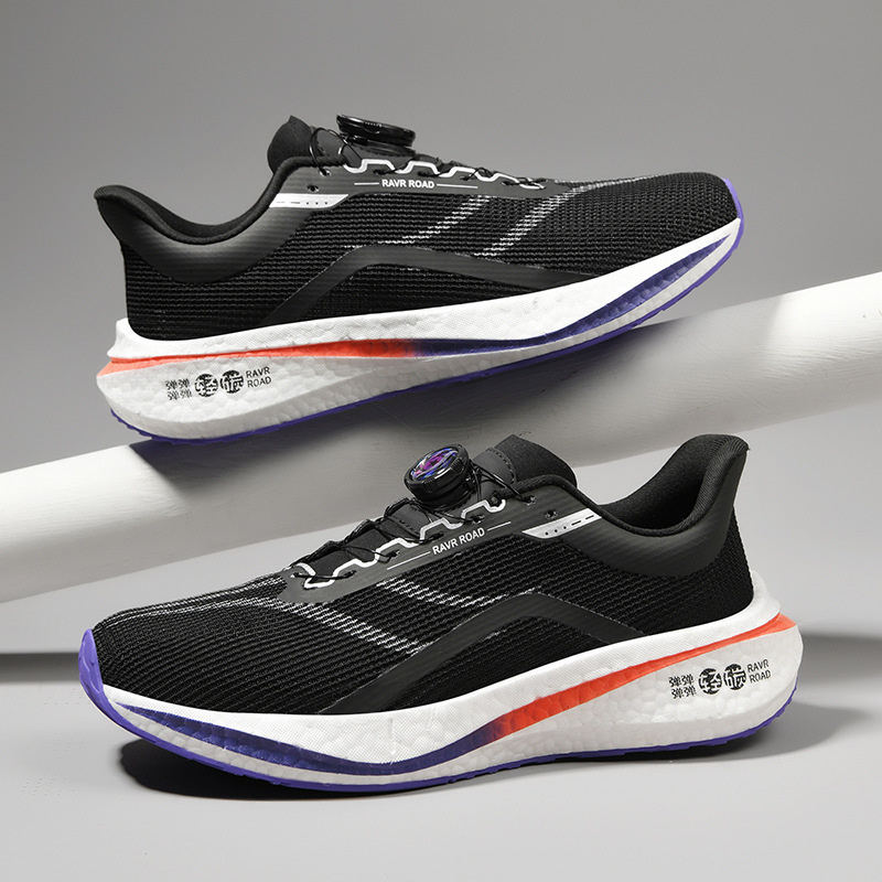 Carbon Plate Racing Shoes – Rotating Dial Lock Running Sneakers 29 Carbon Plate Racing Shoes – Rotating Dial Lock Running Sneakers