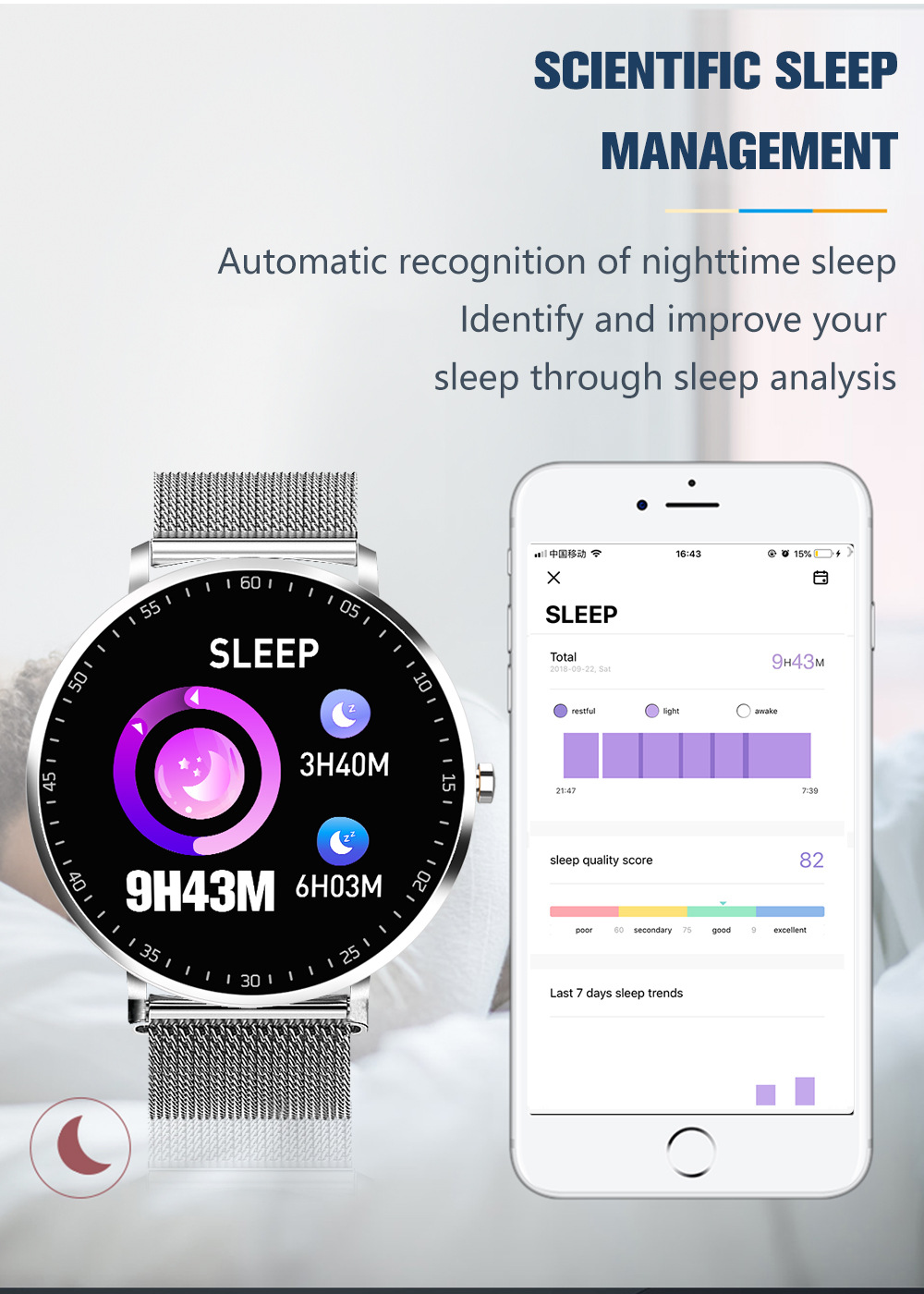 Full Touch Smart Bracelet Sports Fitness Tracker Handband Smart Bracelet 6 Full Touch Smart Bracelet Sports Fitness Tracker Handband Smart Bracelet