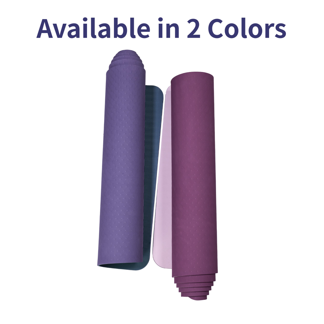 Yoga Mat, Exercise Yoga Mat With Non-Slip Design, Professional TPE Exericise Mat, 72 X 24 Multi-Purpose Workout Mat For Women, Pilates Fitness And Floor Exercises 11 Yoga Mat, Exercise Yoga Mat With Non-Slip Design, Professional TPE Exericise Mat, 72 X 24 Multi-Purpose Workout Mat For Women, Pilates Fitness And Floor Exercises