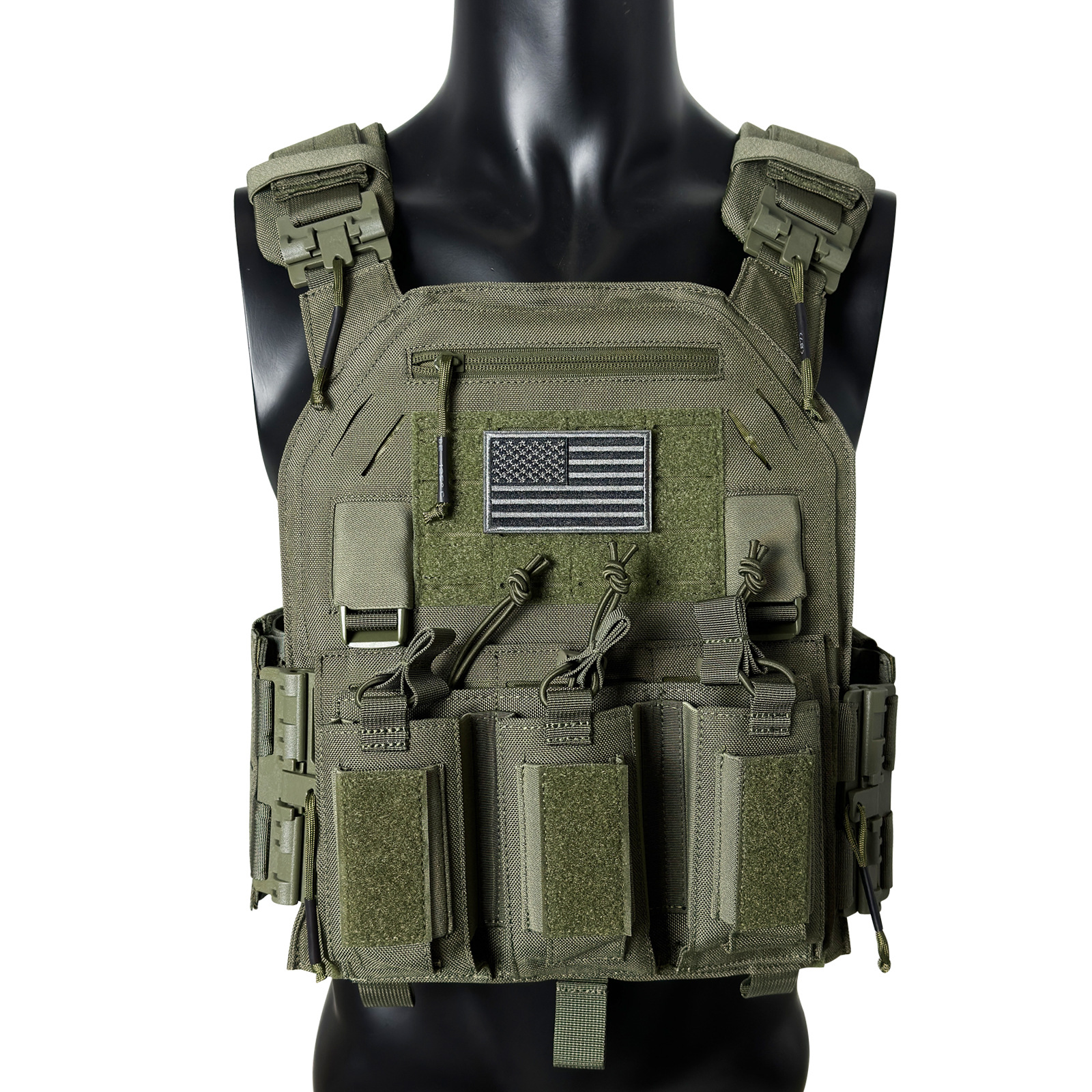 Nylon LAVC Quick-release Multifunctional Tactical Vest 30 Nylon LAVC Quick-release Multifunctional Tactical Vest