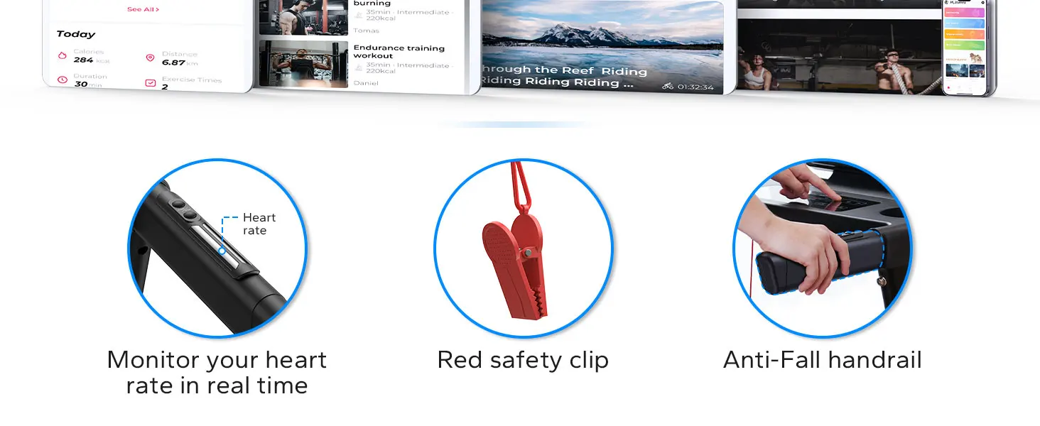 Foldable Treadmill with Incline – Quiet Running with Shock Absorption & Heart Rate Monitor 10 Foldable Treadmill with Incline – Quiet Running with Shock Absorption & Heart Rate Monitor