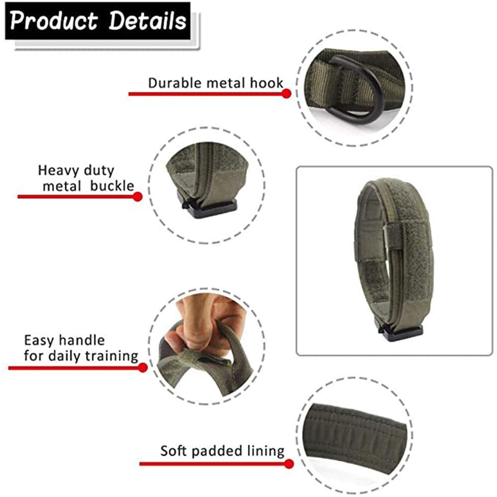 Pet Tactical Dog Collar And Leash Set 23 Pet Tactical Dog Collar And Leash Set