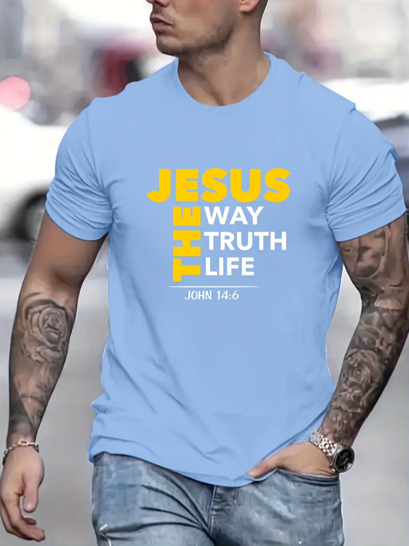 Jesus Print T-shirt 9 Jesus Print T-shirt