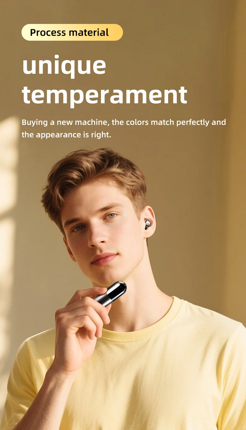 Vibration Roller Earphones Bluetooth Touch Control 43 Vibration Roller Earphones Bluetooth Touch Control
