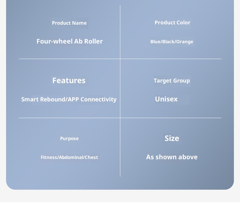 Automatic Rebound Plank-Crunch 2-in-1 Ab Wheel 14 Automatic Rebound Plank-Crunch 2-in-1 Ab Wheel