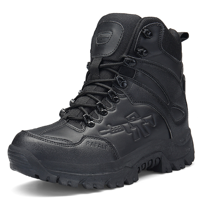 Men's Suede Mid-Tube Tactical Desert Boots 25 Men's Suede Mid-Tube Tactical Desert Boots
