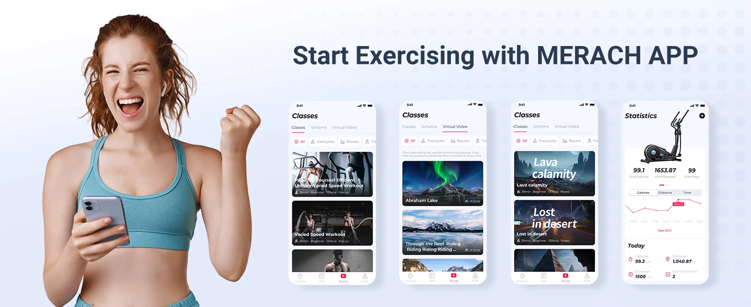Hyper-Quiet Elliptical Machine – 16 Levels Resistance with App for Home 25 Hyper-Quiet Elliptical Machine – 16 Levels Resistance with App for Home