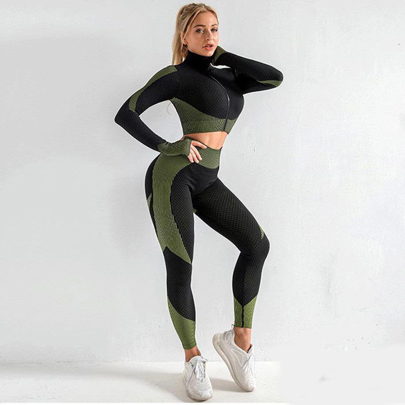 3PCS Yoga Set Seamless Sport Set Women Gym Clothing Leggings Women Crop Top Sports Bra Women Fitness Gym Set Womens Outfits Tracksuit 13 3PCS Yoga Set Seamless Sport Set Women Gym Clothing Leggings Women Crop Top Sports Bra Women Fitness Gym Set Womens Outfits Tracksuit