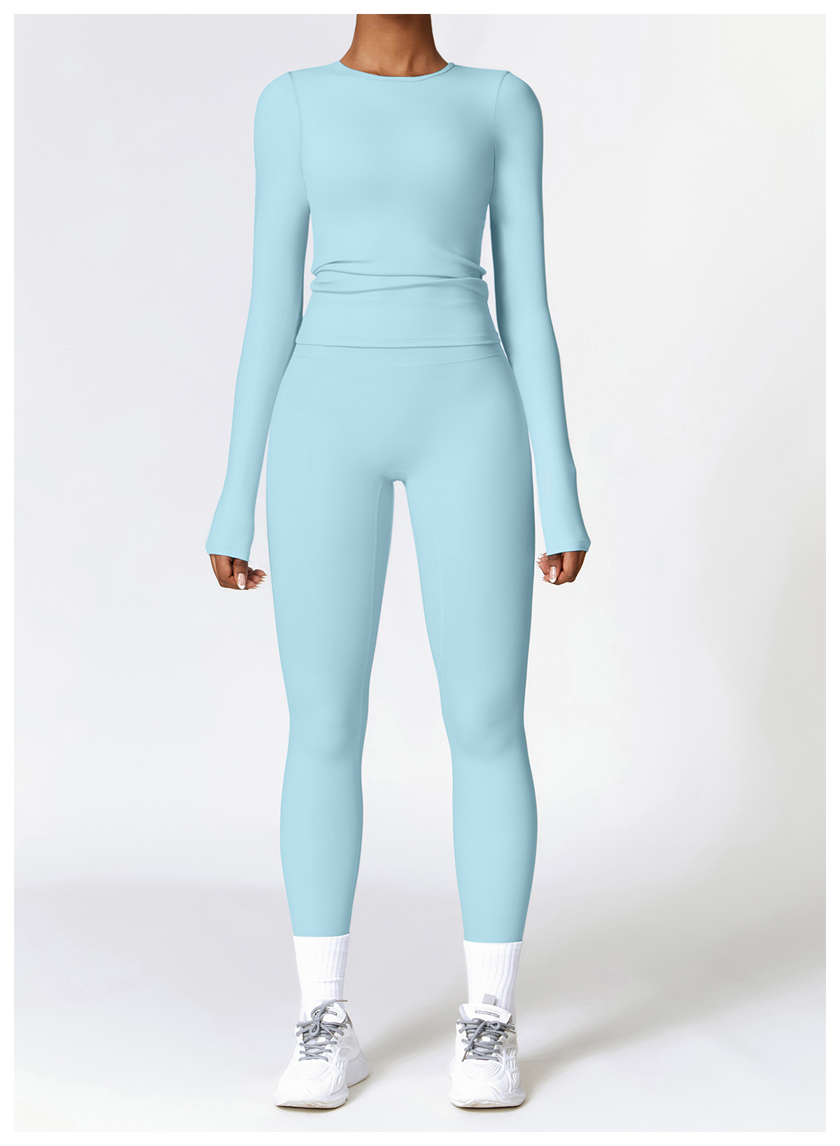 Tight-fitting Brushed Yoga Set 15 Tight-fitting Brushed Yoga Set