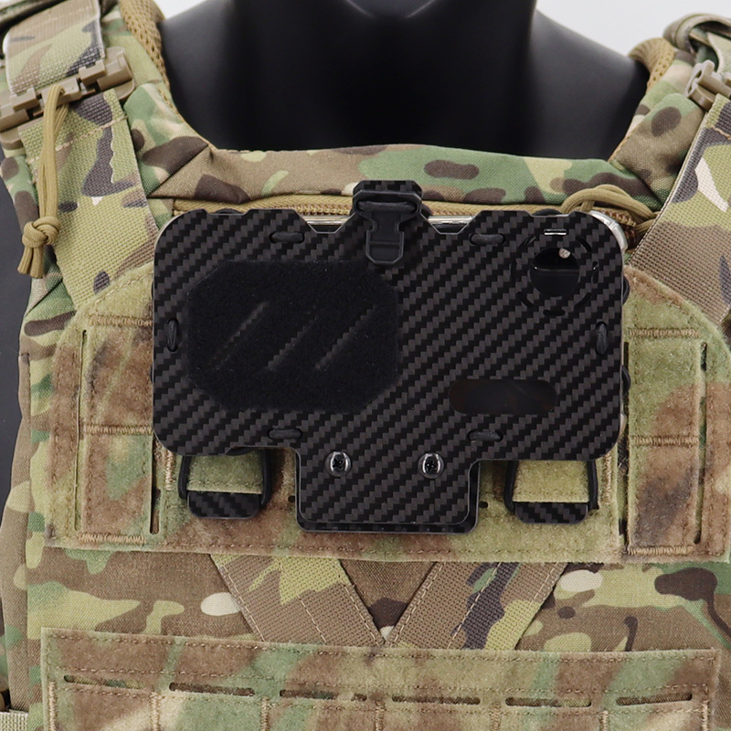 Carbon Fiber Folding Navigation Board MOLLE System Mounted Tactical Vest Chest Hanger 25 Carbon Fiber Folding Navigation Board MOLLE System Mounted Tactical Vest Chest Hanger