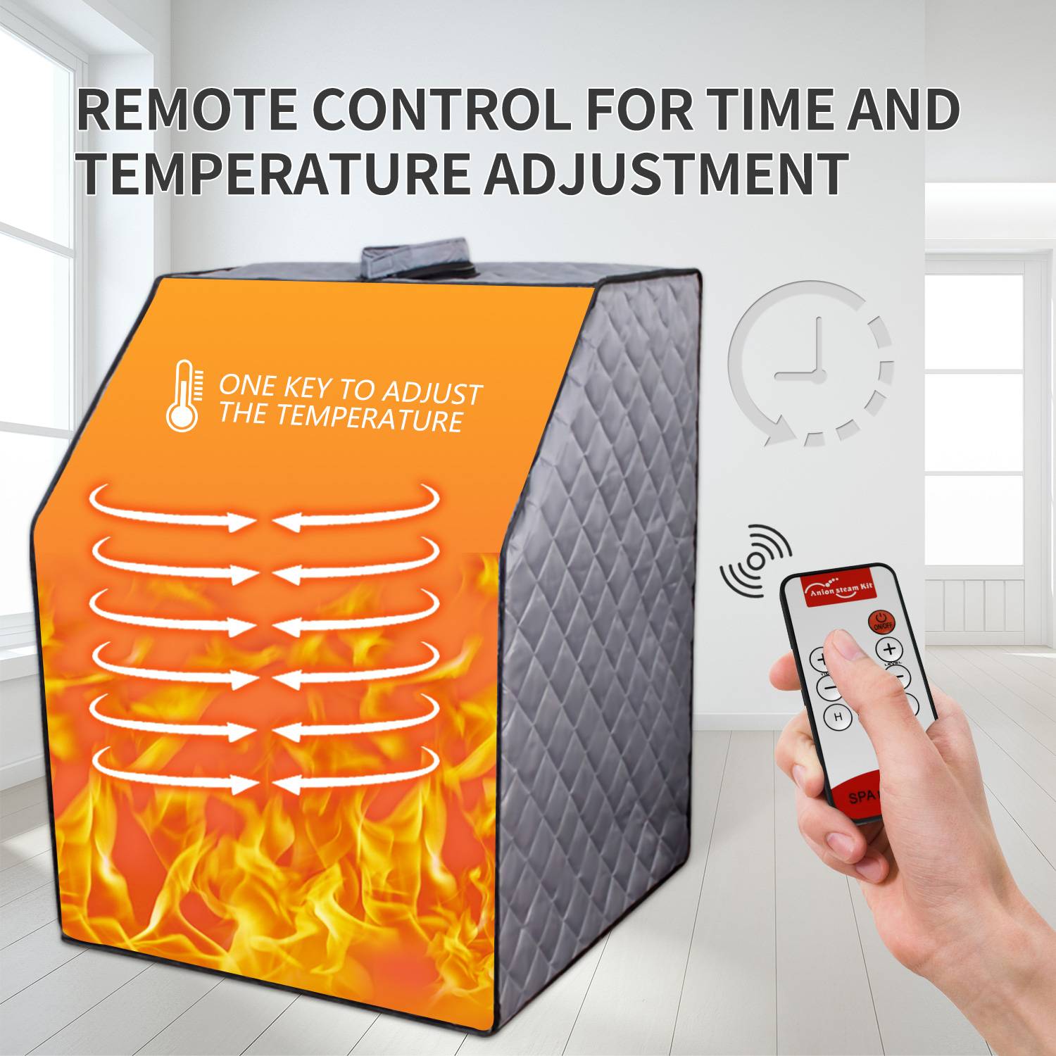 Portable Sauna For Home - Steam Sauna Tent, Personal Sauna With Remote Included 12 Portable Sauna For Home - Steam Sauna Tent, Personal Sauna With Remote Included