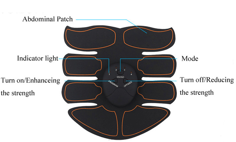 Fitness equipment home exercise abdominal patch 11 undefined