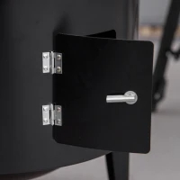 3-in-1 Vertical Charcoal BBQ Smoker Grill With 2 Cooking Areas And Thermometer 10 3-in-1 Vertical Charcoal BBQ Smoker Grill With 2 Cooking Areas And Thermometer