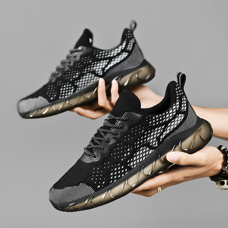 Men's Fashion Casual Fly Woven Mesh Shoes 19 Men's Fashion Casual Fly Woven Mesh Shoes