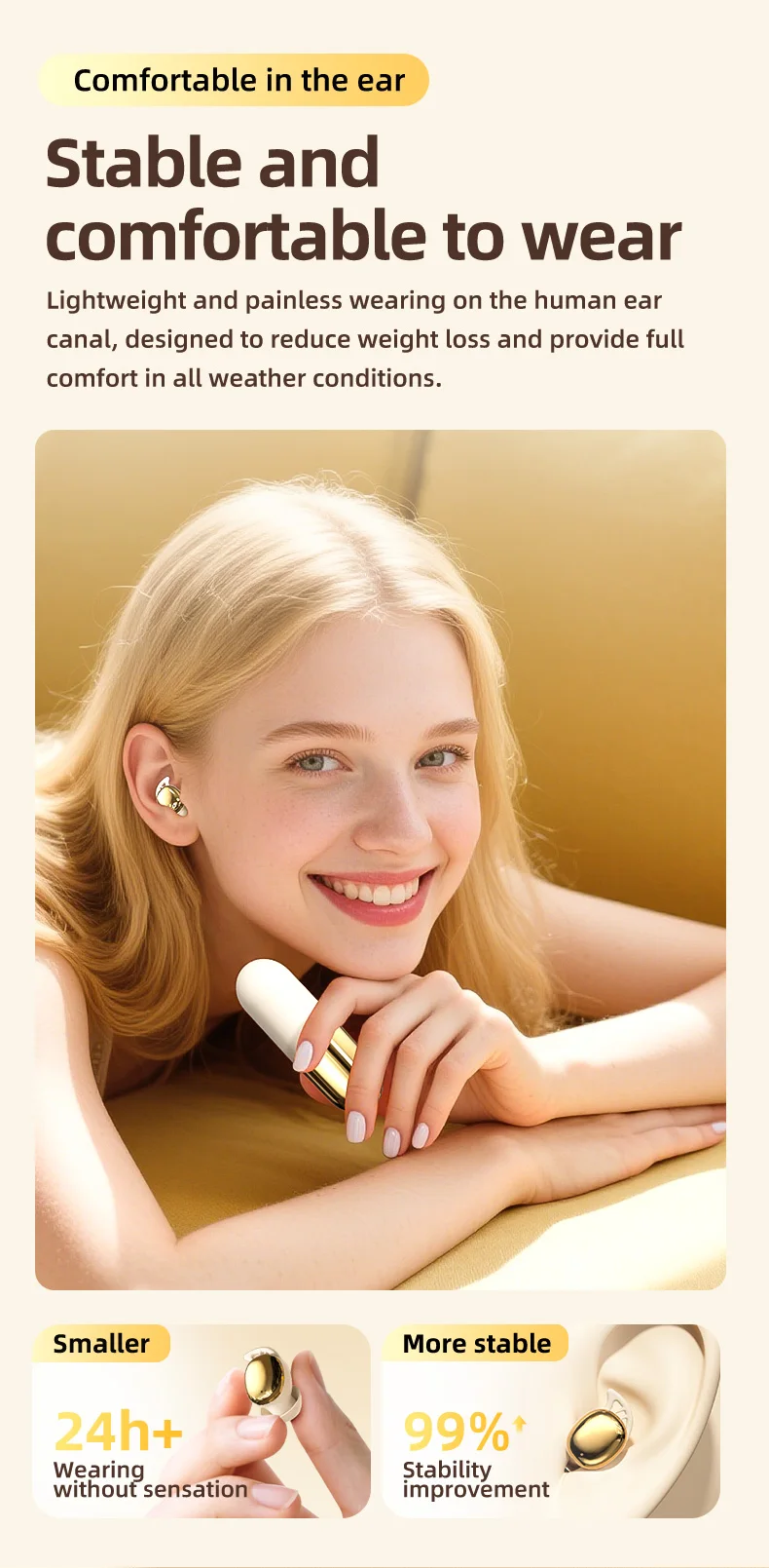 Vibration Roller Earphones Bluetooth Touch Control 46 Vibration Roller Earphones Bluetooth Touch Control