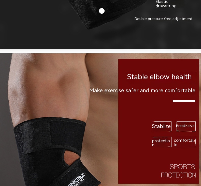 Weightlifting Fitness Sports Thickening Elbow Pads 11 Weightlifting Fitness Sports Thickening Elbow Pads