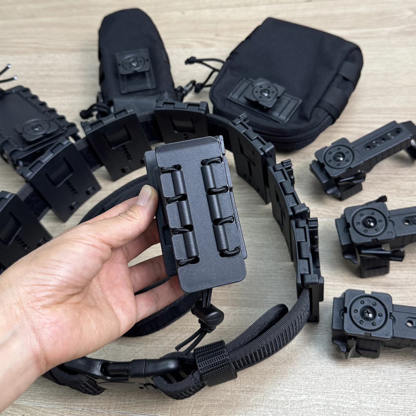 8Pcs Tactical Quick-Release Belt Set 115 8Pcs Tactical Quick-Release Belt Set