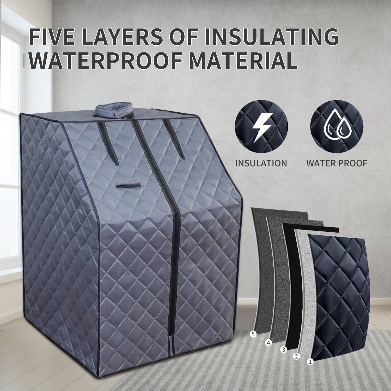 Portable Sauna For Home - Steam Sauna Tent, Personal Sauna With Remote Included 24 Portable Sauna For Home - Steam Sauna Tent, Personal Sauna With Remote Included