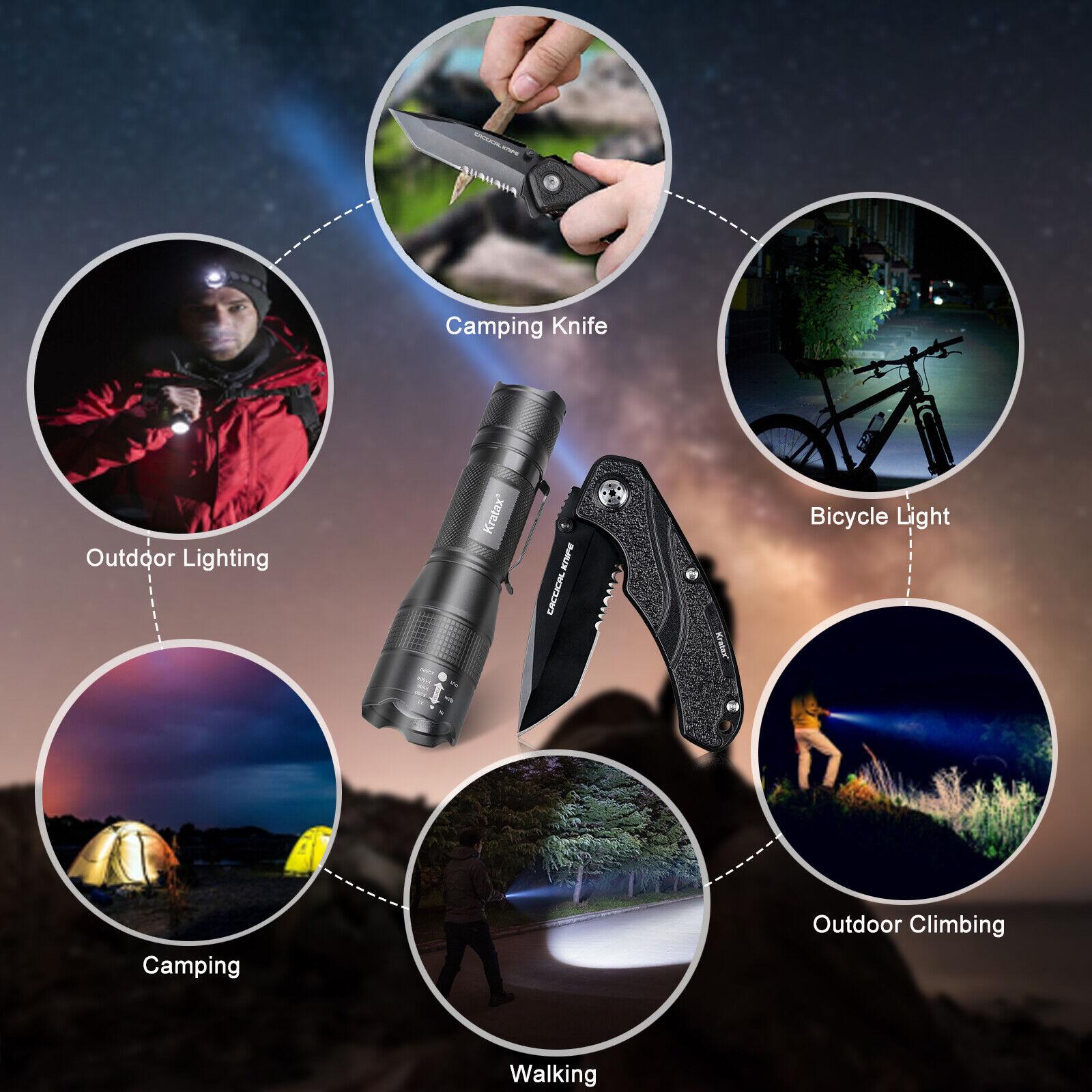 Small Ultra-Retractable LED Tactical Handheld Flashlight With Knife 61 Small Ultra-Retractable LED Tactical Handheld Flashlight With Knife