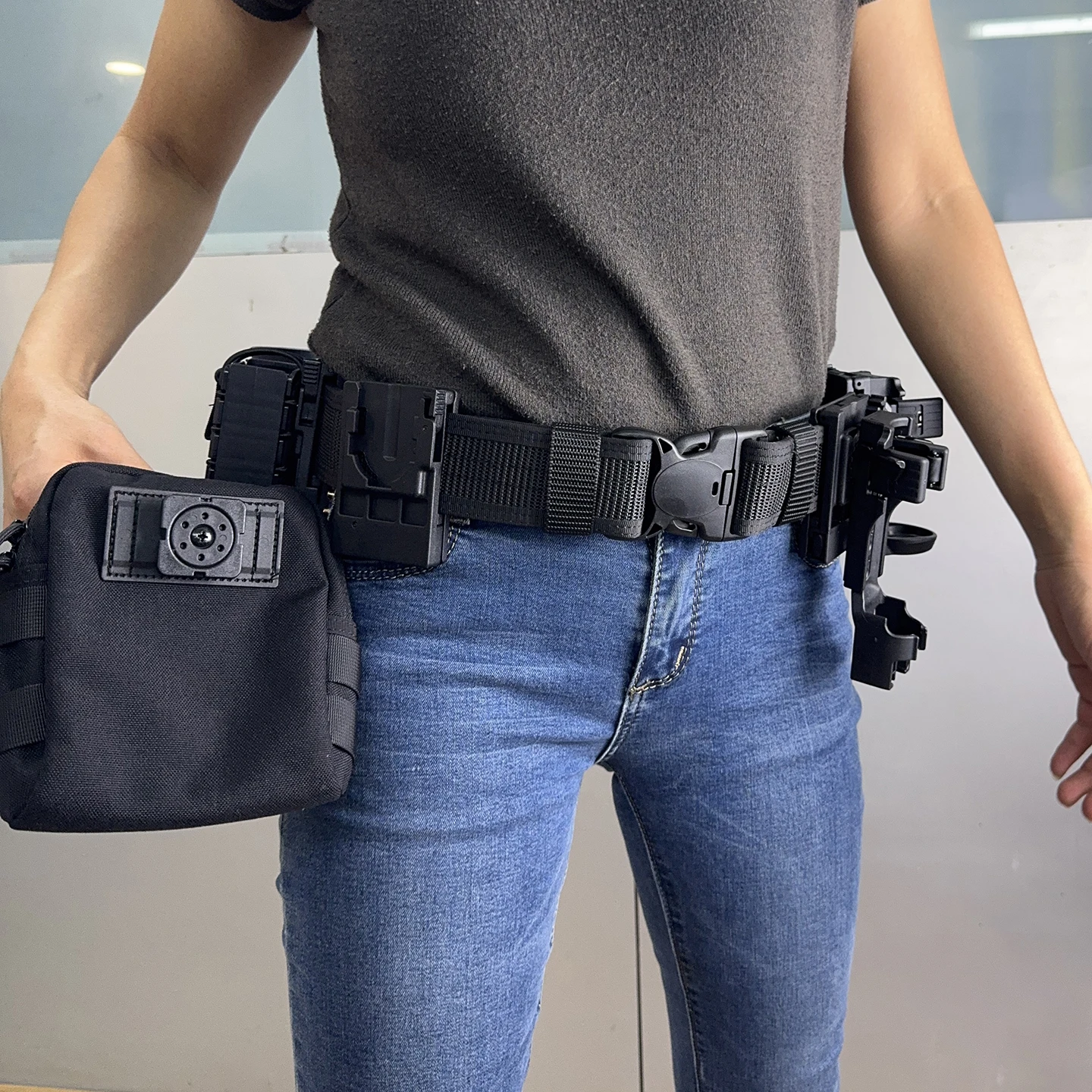 8Pcs Tactical Quick-Release Belt Set 96 8Pcs Tactical Quick-Release Belt Set