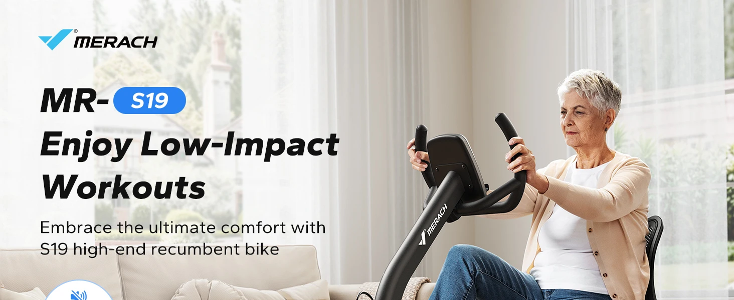 High-End Recumbent Exercise Bike – Magnetic Stationary Bike for Seniors & Adults 6 High-End Recumbent Exercise Bike – Magnetic Stationary Bike for Seniors & Adults