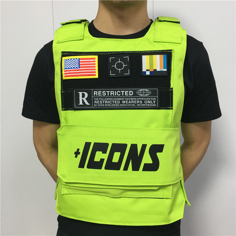 ICONS Tactical Streetwear Vest - Fashion Military Style 54 ICONS Tactical Streetwear Vest - Fashion Military Style