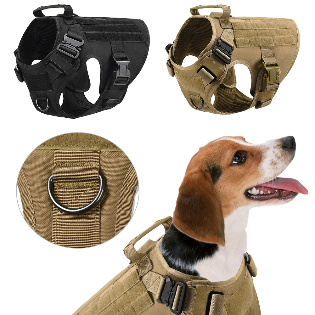 Military Tactical Dog Harness German Shepherd Adjustable Pet Dog Back 121 Military Tactical Dog Harness German Shepherd Adjustable Pet Dog Back