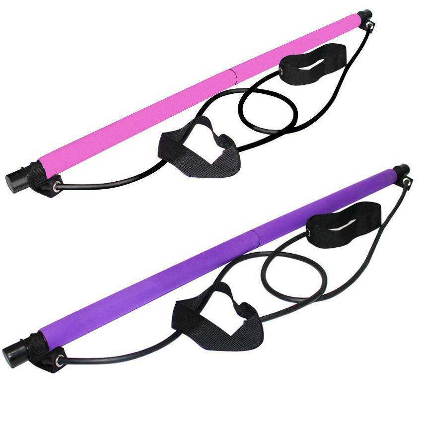 Pilates Stick Home Fitness Exercise For Women Foot Pedal Resistance Band 10 Pilates Stick Home Fitness Exercise For Women Foot Pedal Resistance Band