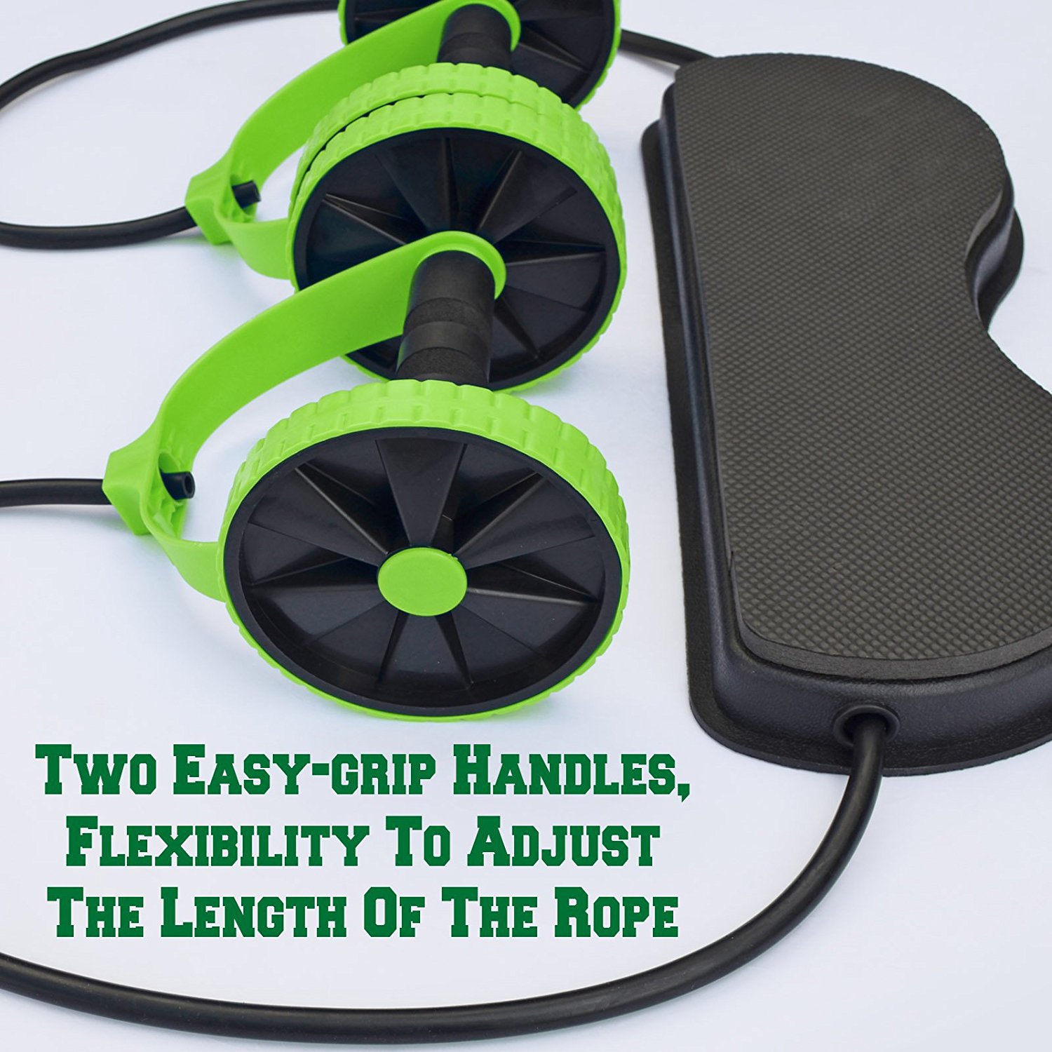 Fitness Eddy Multi-Function Ab Wheel Roller with Resistance Bands 17 Fitness Eddy Multi-Function Ab Wheel Roller with Resistance Bands
