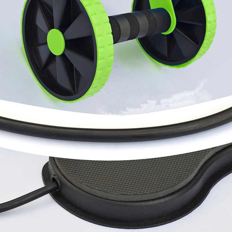 Fitness Eddy Multi-Function Ab Wheel Roller with Resistance Bands 19 Fitness Eddy Multi-Function Ab Wheel Roller with Resistance Bands
