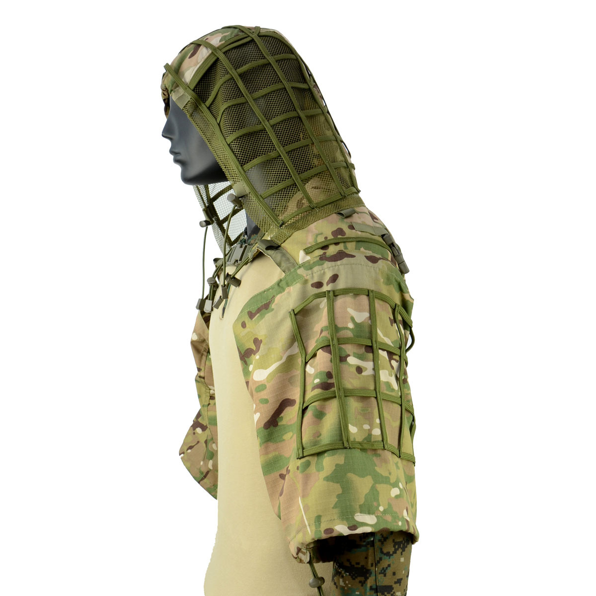 Sniper Checked Cloth Military Tactical Ghillie Suit 23 Sniper Checked Cloth Military Tactical Ghillie Suit