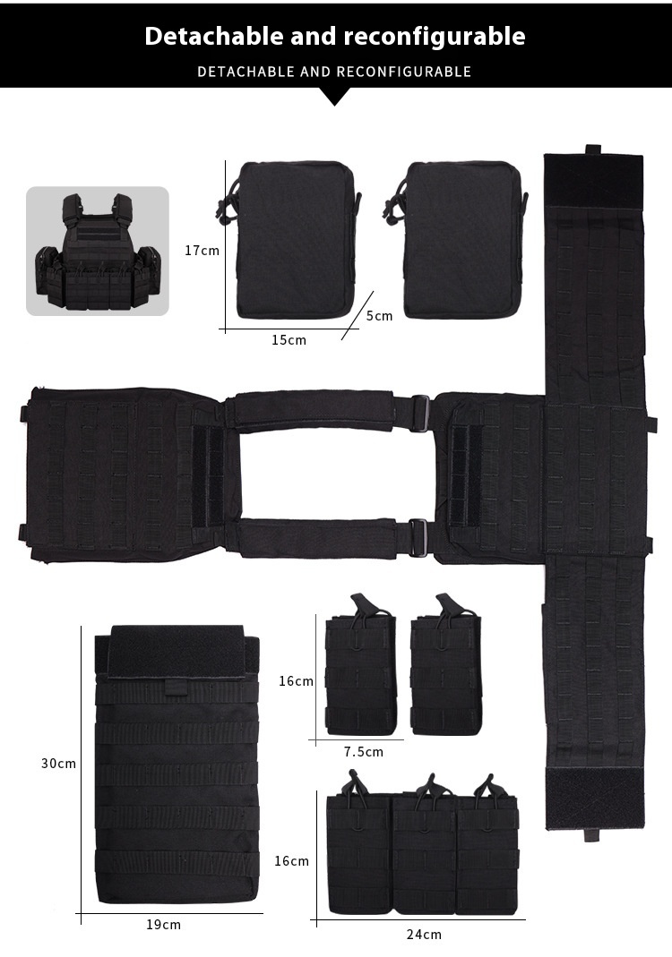 Camouflage Amphibious Tactical Outdoor CS Tactical Vest 32 Camouflage Amphibious Tactical Outdoor CS Tactical Vest