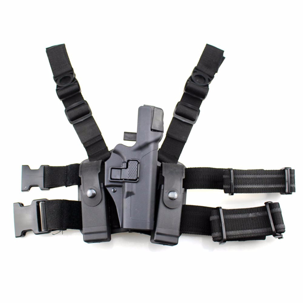 Sinking double anti quick pull leg holster 16 Sinking double anti quick pull leg holster