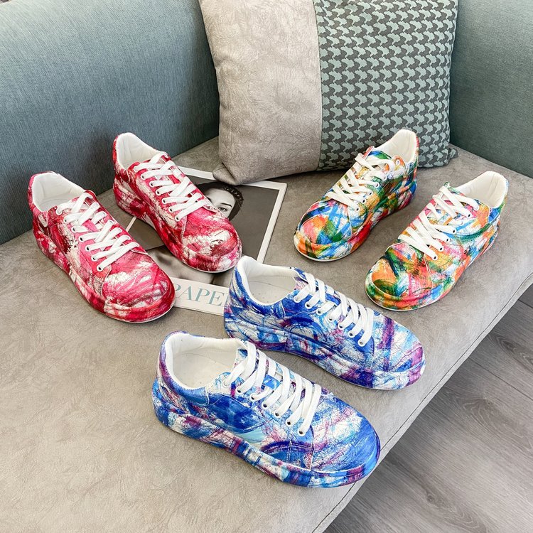 Graffiti Sneakers Plus Size Casual Sneakers 7 Graffiti Sneakers Plus Size Casual Sneakers