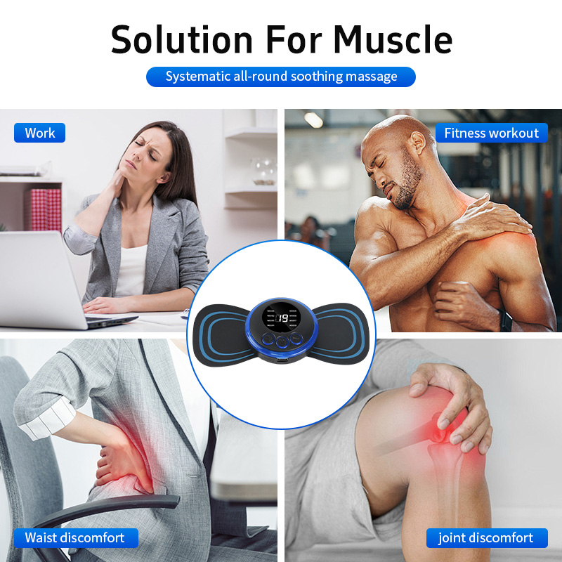 Mini Massage Cervical Massager Patch 8 Modes 19 Gears 13 Mini Massage Cervical Massager Patch 8 Modes 19 Gears