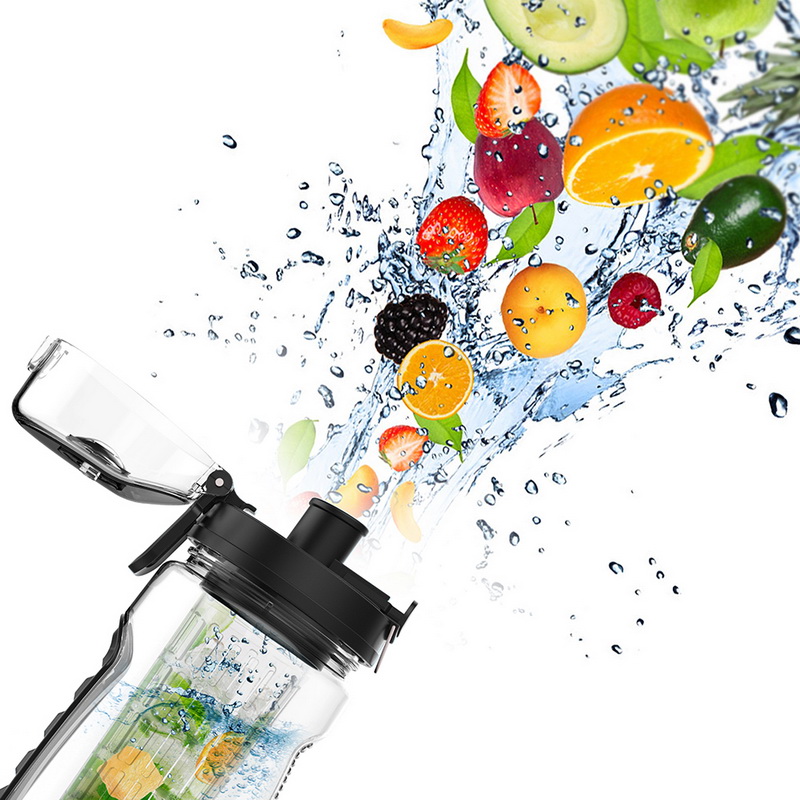32oz Fruit Infuser Water Bottle - Leakproof Tritan Plastic 30 32oz Fruit Infuser Water Bottle - Leakproof Tritan Plastic