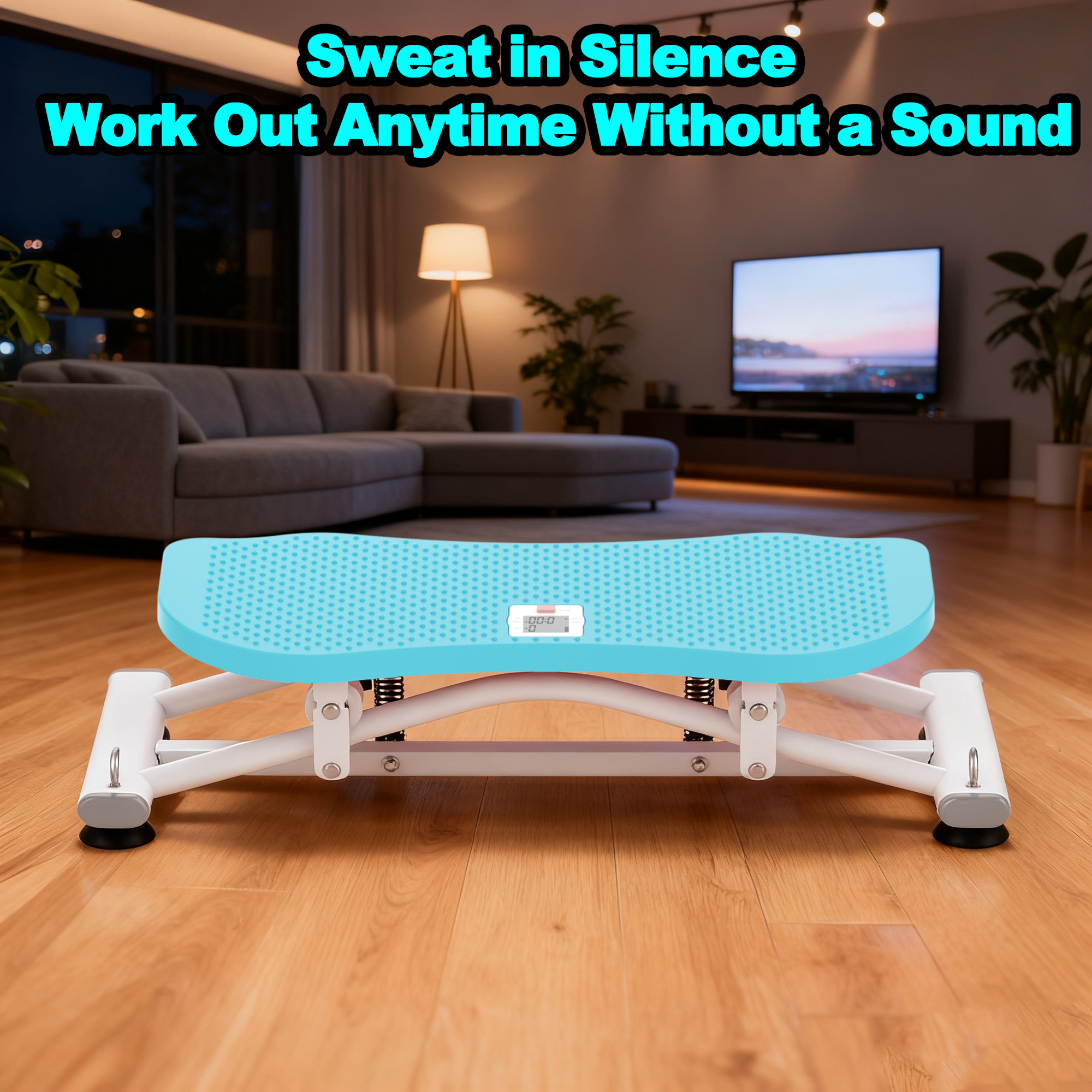 Ski Twist Waist Trainer Machine with Resistance Bands – Home Fitness Twister Board for Full-Body Cardio, Core & Leg Workout 8 Ski Twist Waist Trainer Machine with Resistance Bands – Home Fitness Twister Board for Full-Body Cardio, Core & Leg Workout