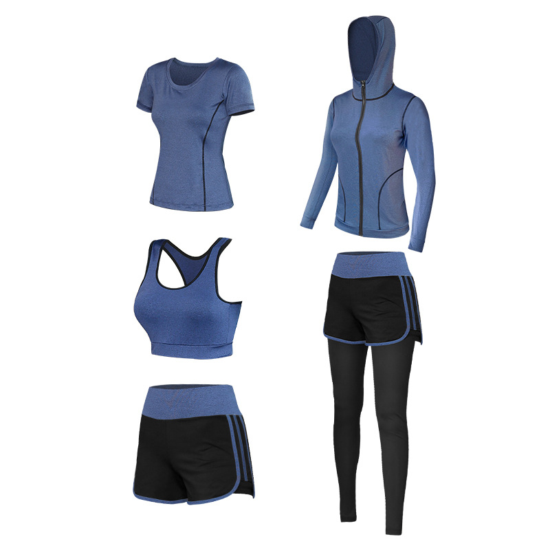 Yoga Clothing Sports Suit Loose Fitness Clothing Gym Quick-drying 10 Yoga Clothing Sports Suit Loose Fitness Clothing Gym Quick-drying