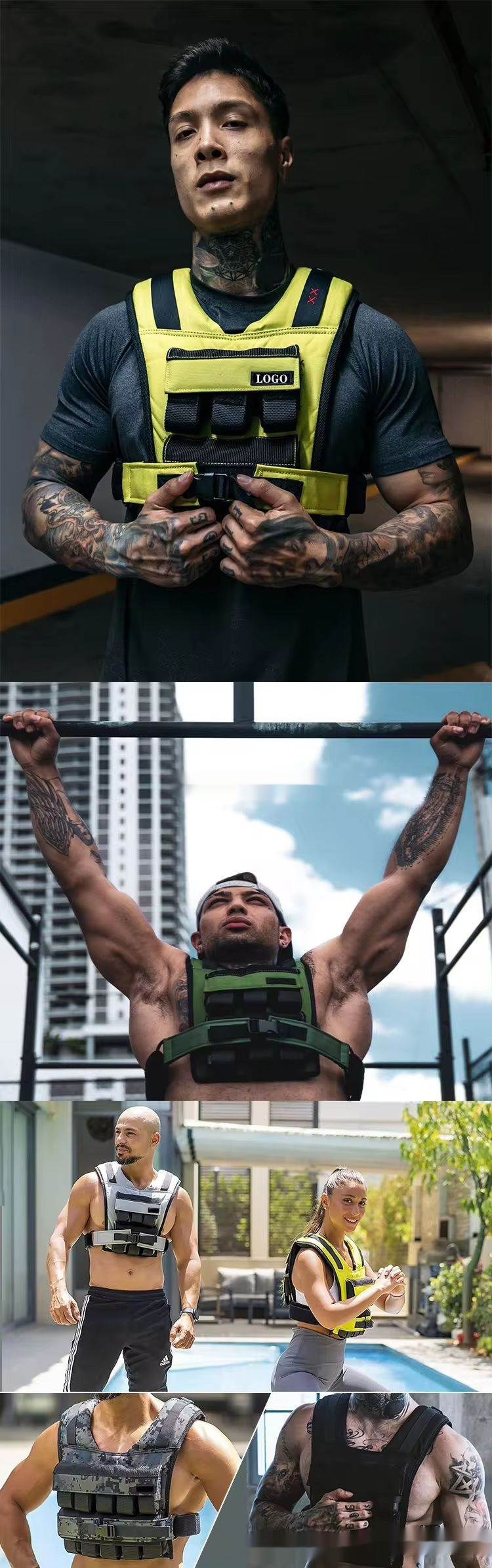 Tactical Training Outdoor Running Adjustable Weight Vest 10 Tactical Training Outdoor Running Adjustable Weight Vest