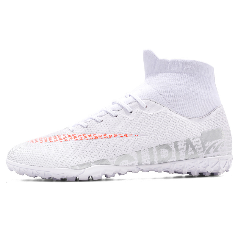 Men's Plus Size Soccer Shoes High Top AG Spikes 8 Men's Plus Size Soccer Shoes High Top AG Spikes