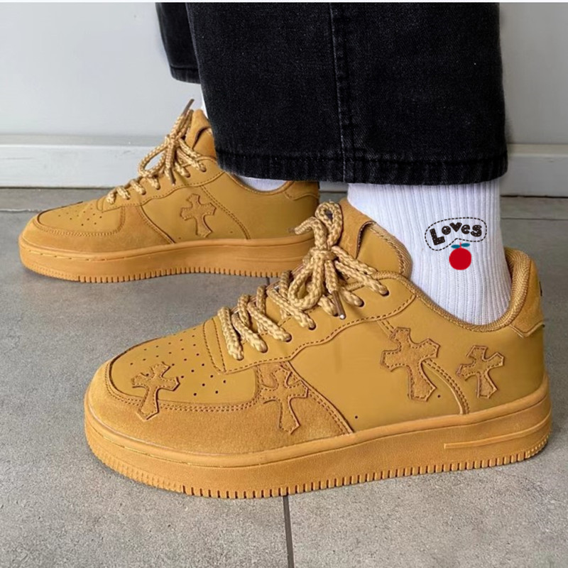 Wheat Casual Sneakers Women Retro Platform Sneaker 23 Wheat Casual Sneakers Women Retro Platform Sneaker
